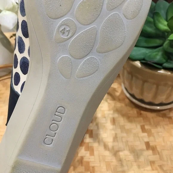 CLOUD walking sandals. Lace up blue white size 41 - Picture 6 of 12